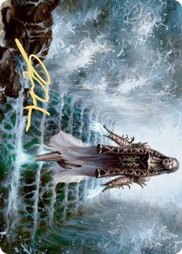 Karfell Harbinger Art Card (Gold-Stamped Signature) (17) (Art Series: Kaldheim)