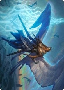 Righteous Valkyrie Art Card (6) (Art Series: Kaldheim)