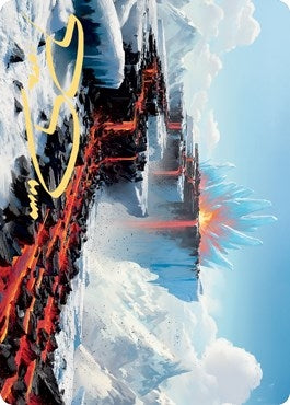Surtland Frostpyre Art Card (Gold-Stamped Signature) (75) (Art Series: Kaldheim)