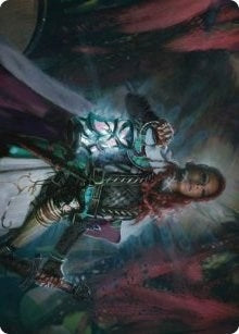 Tergrid, God of Fright Art Card (27) (Art Series: Kaldheim)