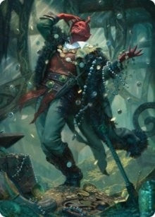 Tibalt, Cosmic Impostor Art Card (67) (Art Series: Kaldheim)