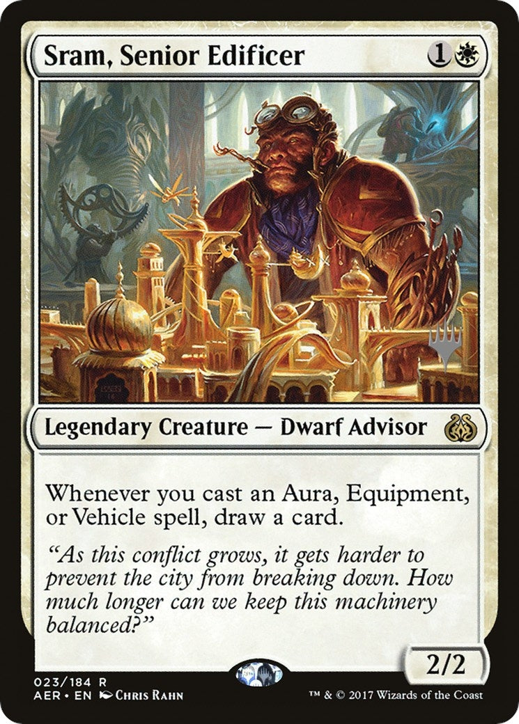 Sram, Senior Edificer (Promo Pack: Kaldheim)
