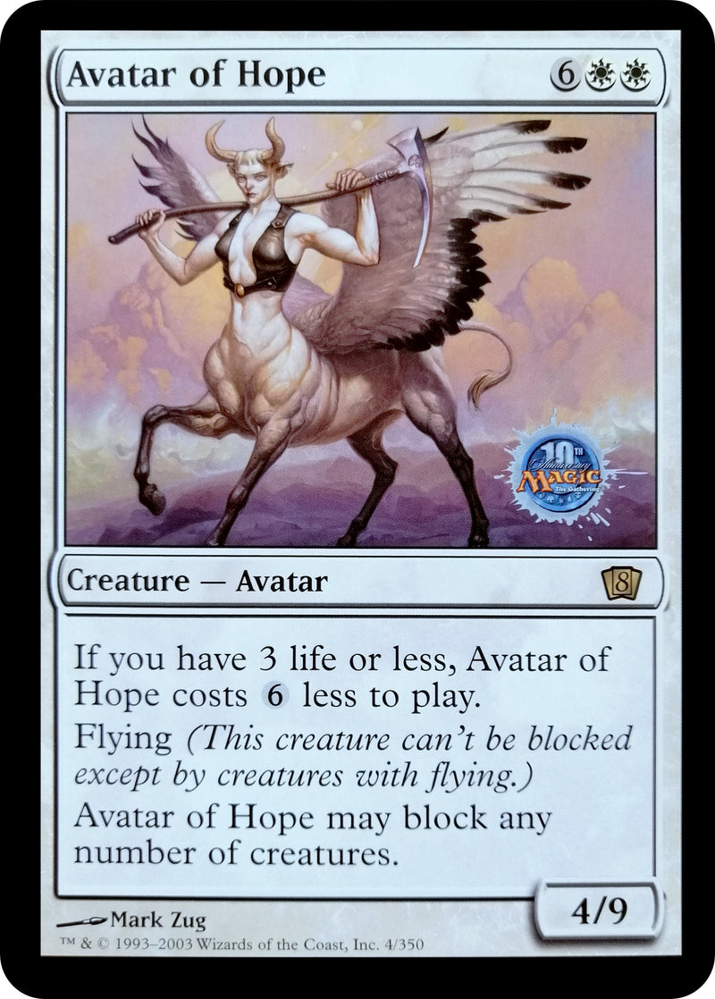 Avatar of Hope (Grand Prix Bangkok 2003) (4) (Oversize Cards)