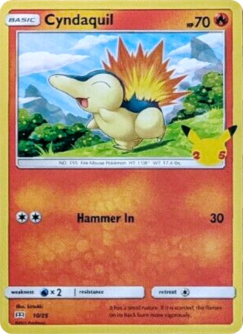Image for Cyndaquil (010/025) (McDonald's 25th Anniversary Promos) - Pokemon