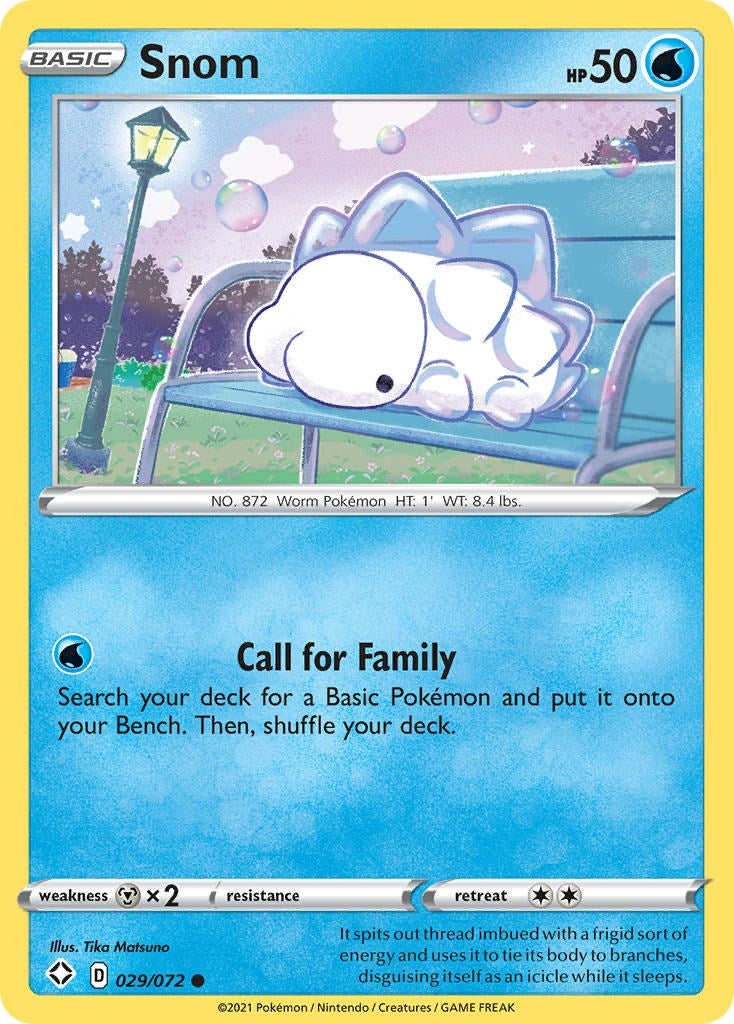 Image for Snom (029/072) (Shining Fates) - Pokemon