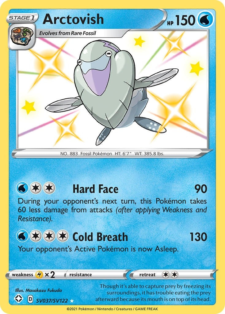 Image for Arctovish (SV037/SV122) (Shining Fates: Shiny Vault) - Pokemon