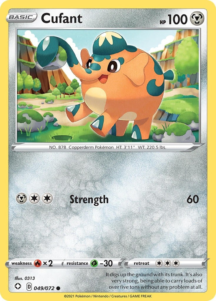 Image for Cufant (049/072) (Shining Fates) - Pokemon