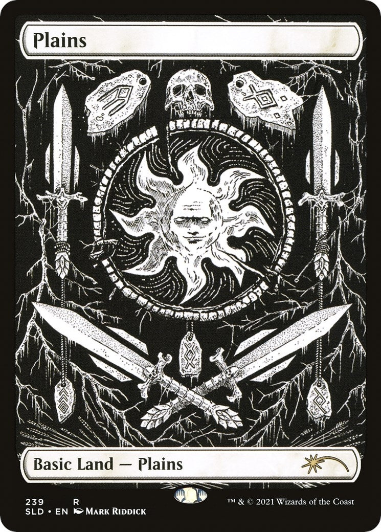 Plains (Crushing Brutality) (239) (Secret Lair Drop Series)