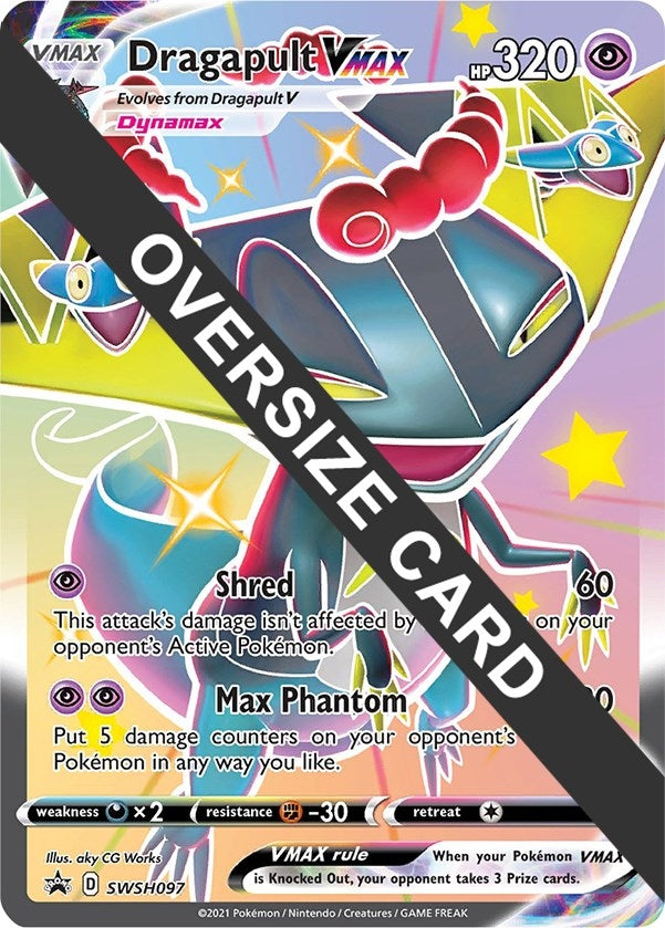 Image for Dragapult VMAX - SWSH097 (SWSH097) (Jumbo Cards) - Pokemon