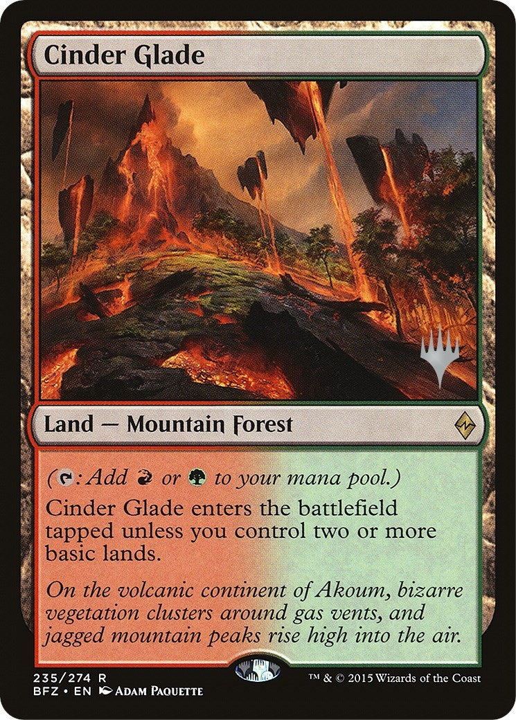 Cinder Glade (235) (Promo Pack: Kaldheim)