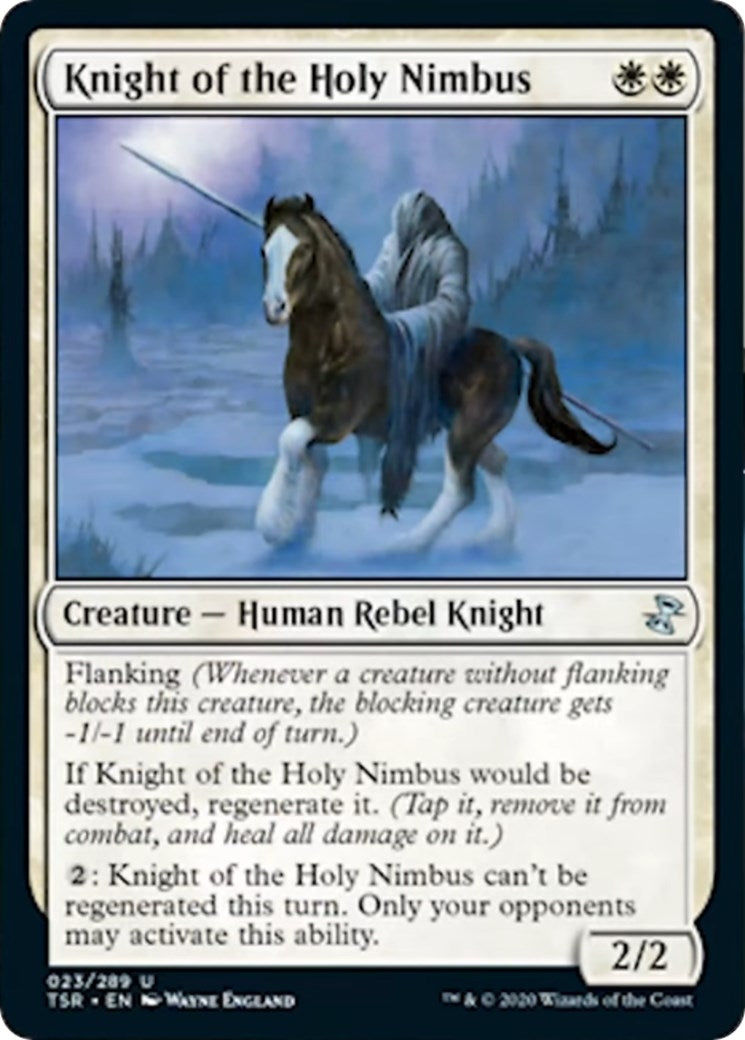 Knight of the Holy Nimbus (23) (Time Spiral: Remastered)
