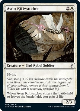 Aven Riftwatcher (6) (Time Spiral: Remastered)