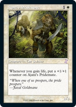 Ajani's Pridemate (290) (Time Spiral: Remastered)