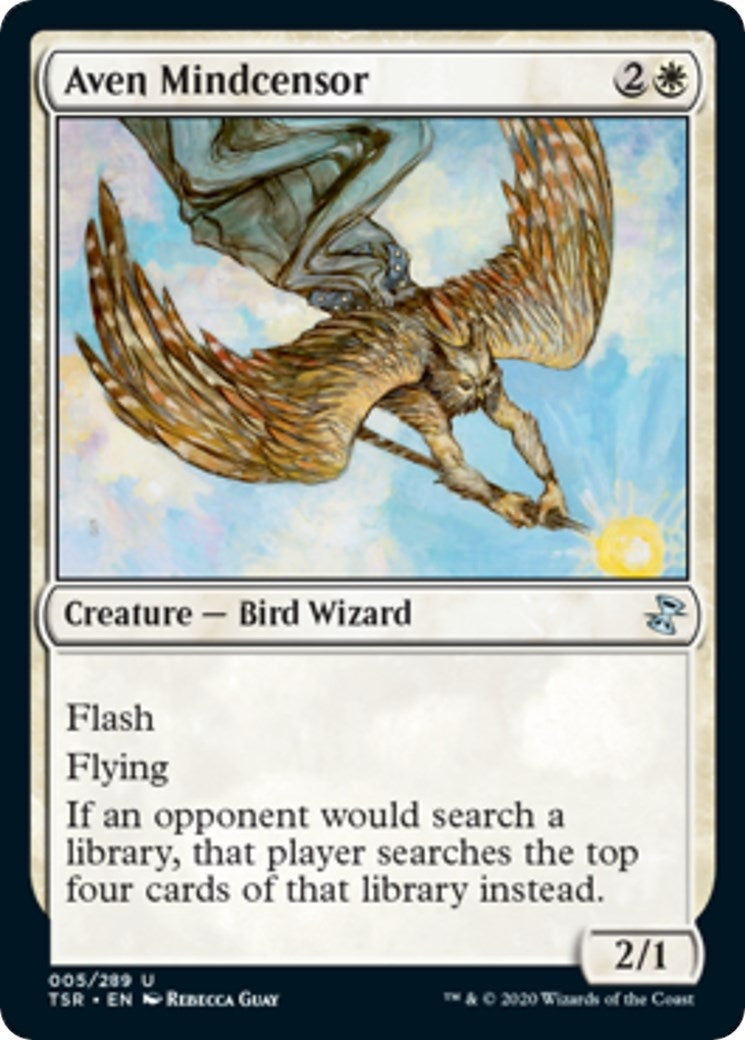 Aven Mindcensor (5) (Time Spiral: Remastered)
