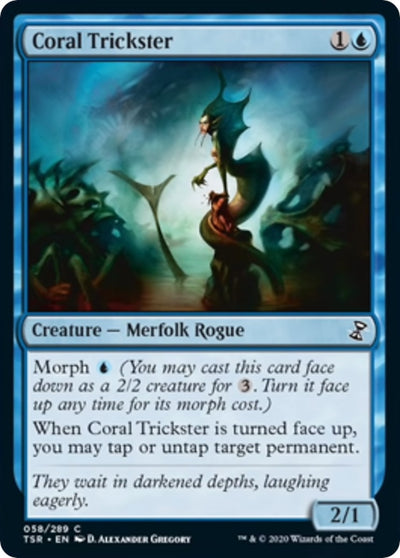 Coral Trickster (58) (Time Spiral: Remastered)