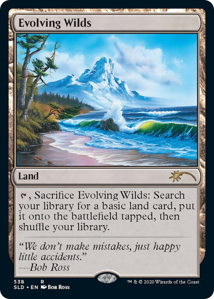 Evolving Wilds (Bob Ross) (538) (Secret Lair Drop Series)