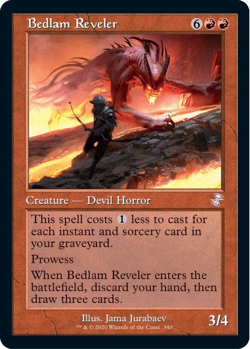 Bedlam Reveler (340) (Time Spiral: Remastered)