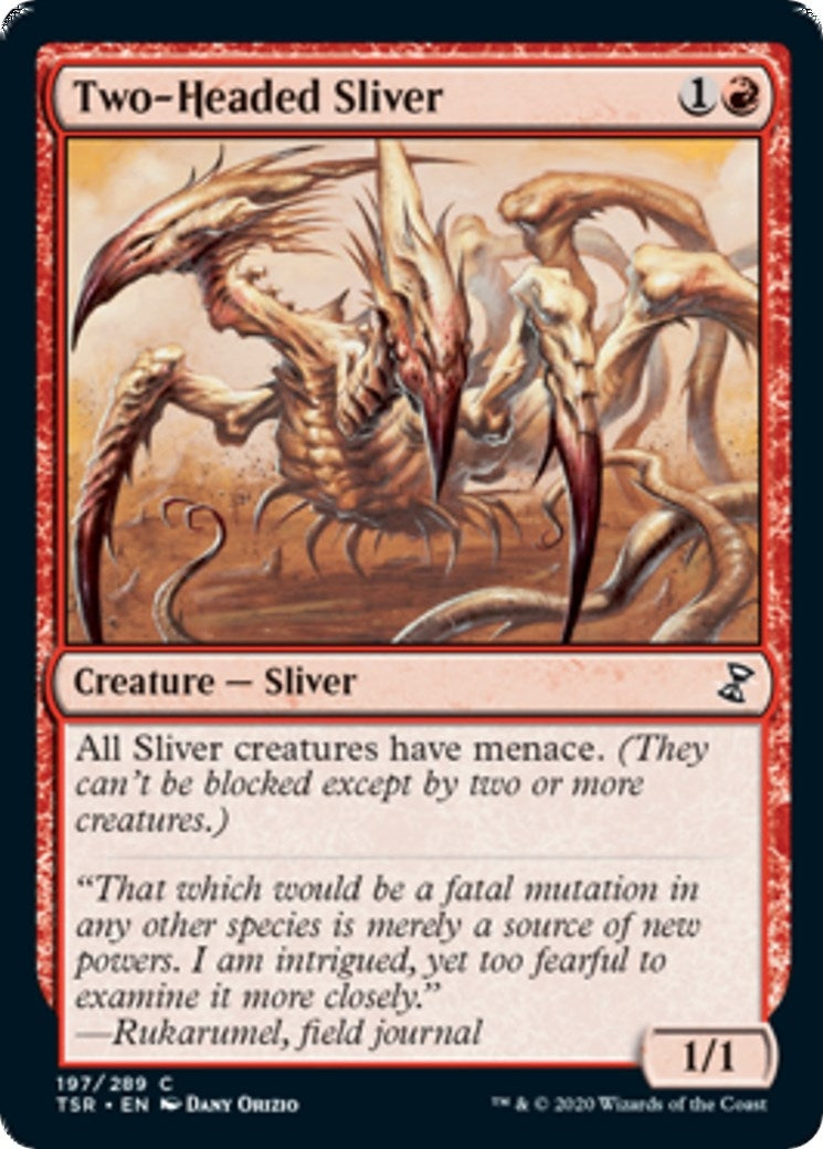 Two-Headed Sliver (197) (Time Spiral: Remastered)