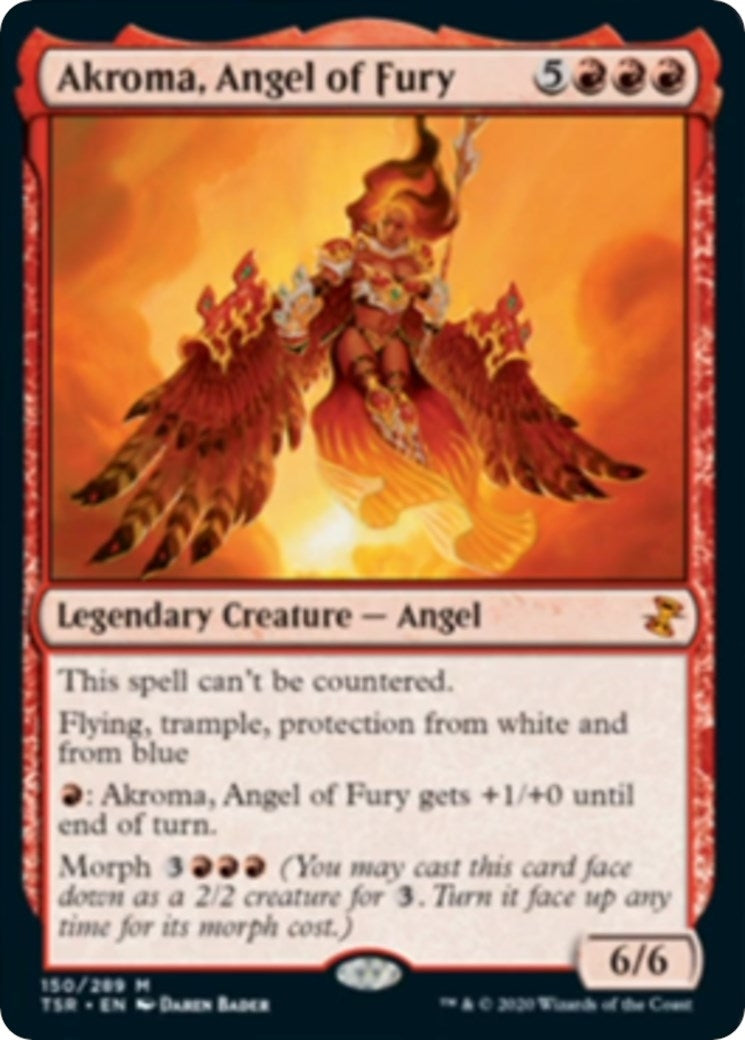 Akroma, Angel of Fury (150) (Time Spiral: Remastered)