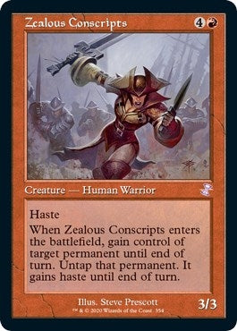 Zealous Conscripts (354) (Time Spiral: Remastered)