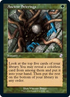 Ancient Stirrings (355) (Time Spiral: Remastered)