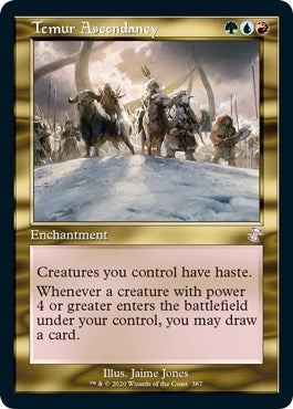 Temur Ascendancy (387) (Time Spiral: Remastered)