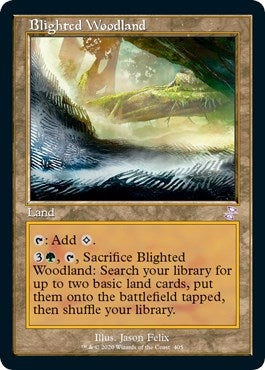 Blighted Woodland (405) (Time Spiral: Remastered)