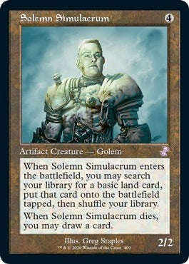 Solemn Simulacrum (400) (Time Spiral: Remastered)