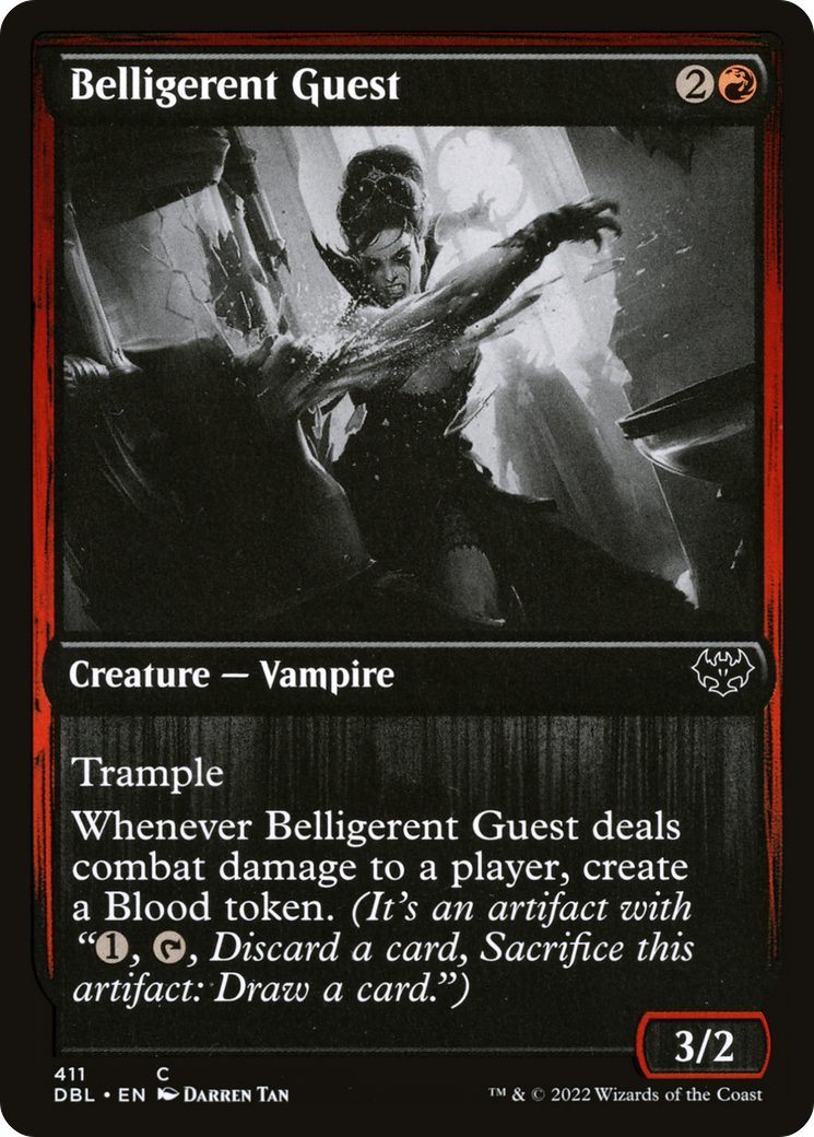 Belligerent Guest (411) (Innistrad: Double Feature)