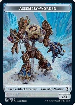 Assembly-Worker Token (14) (Time Spiral: Remastered)