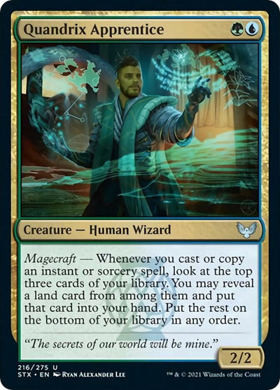 Quandrix Apprentice (216) (Strixhaven: School of Mages)