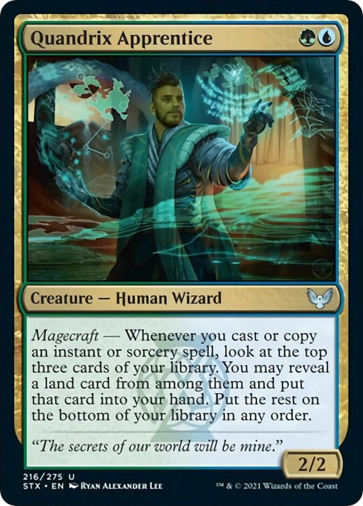 Quandrix Apprentice (216) (Strixhaven: School of Mages)
