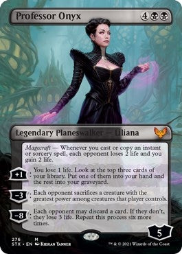 Professor Onyx (Borderless) (276) (Strixhaven: School of Mages)