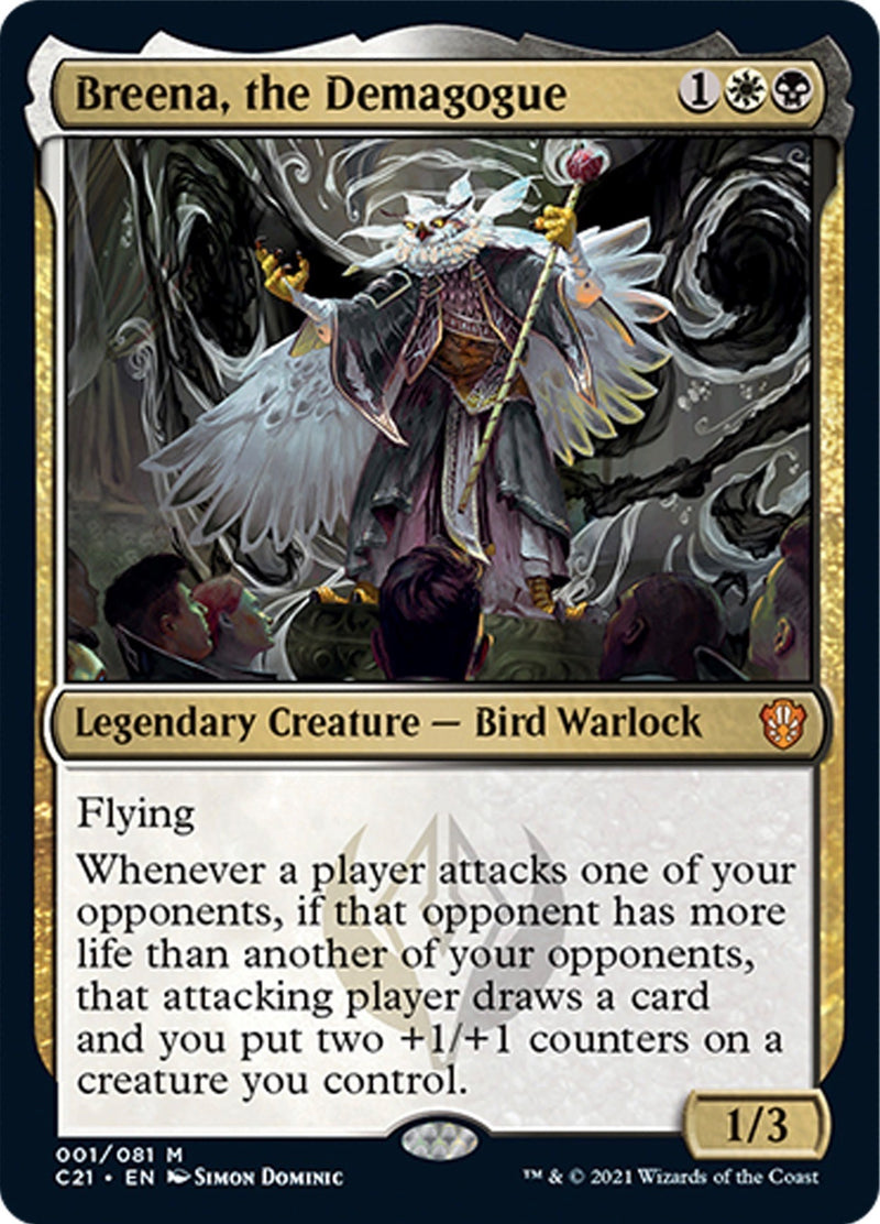 Breena, the Demagogue (1) (Commander 2021)
