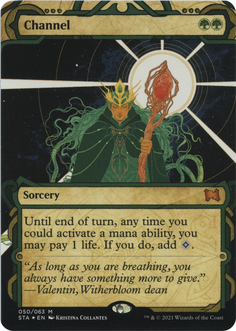 Channel (Foil Etched) (50) (Strixhaven: Mystical Archives)