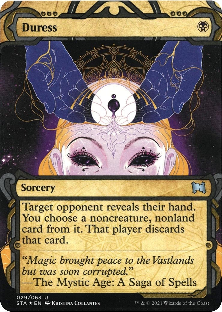 Duress (Foil Etched) (29) (Strixhaven: Mystical Archives)
