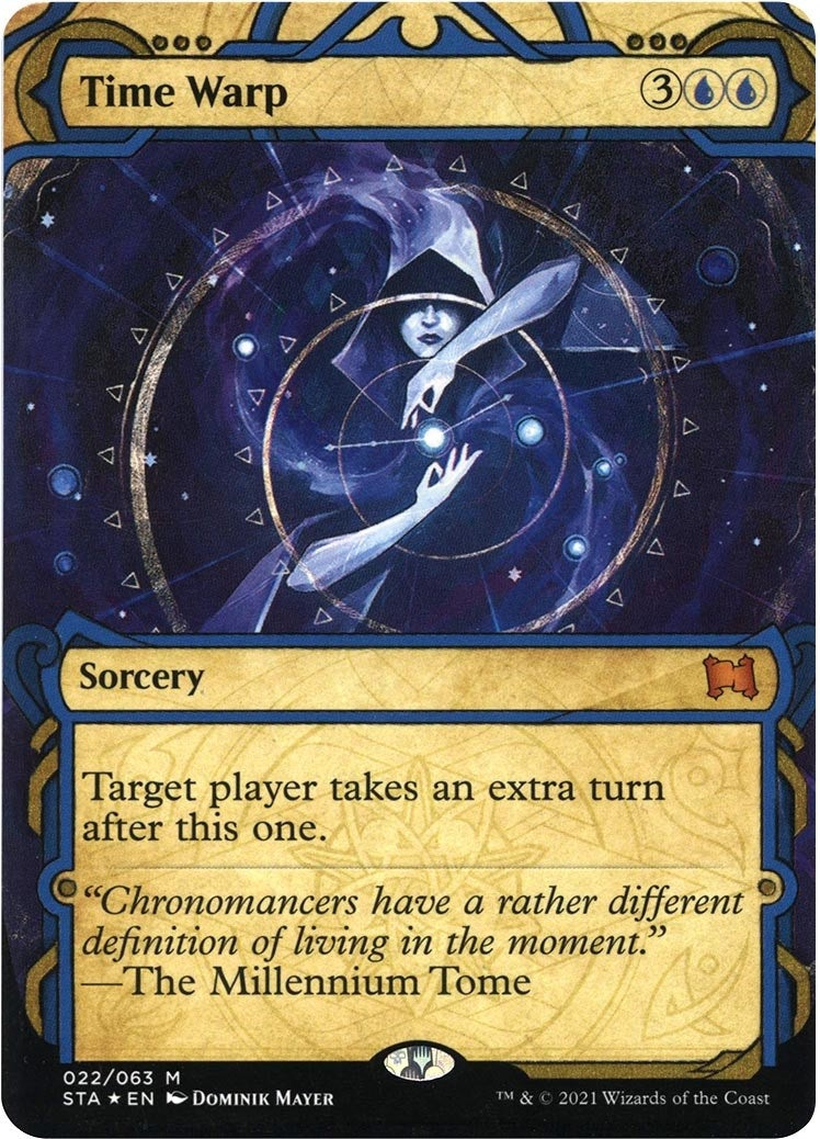 Time Warp (Foil Etched) (22) (Strixhaven: Mystical Archives)