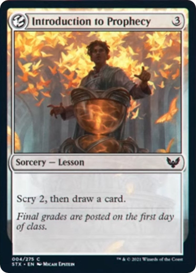 Introduction to Prophecy (4) (Strixhaven: School of Mages)