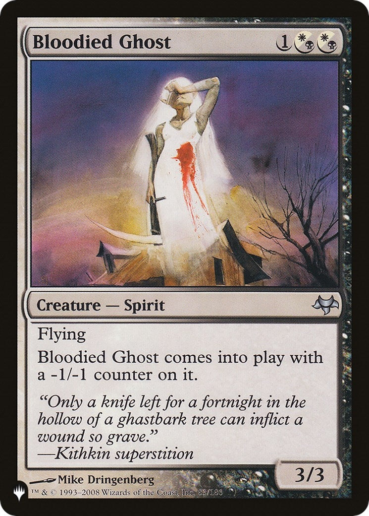 Bloodied Ghost (83/180) (The List Reprints)