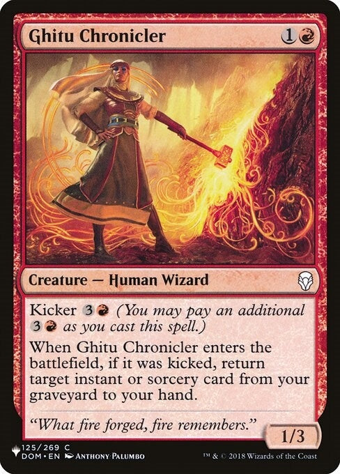 Ghitu Chronicler (125/269) (The List Reprints)