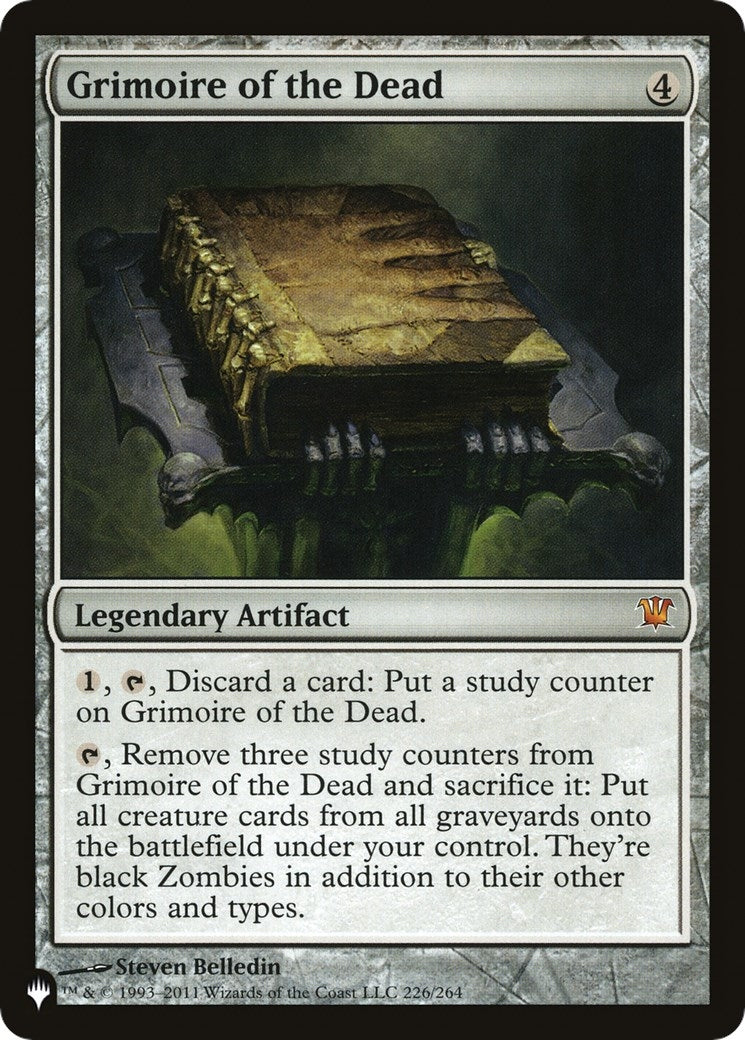 Grimoire of the Dead (226/264) (The List Reprints)