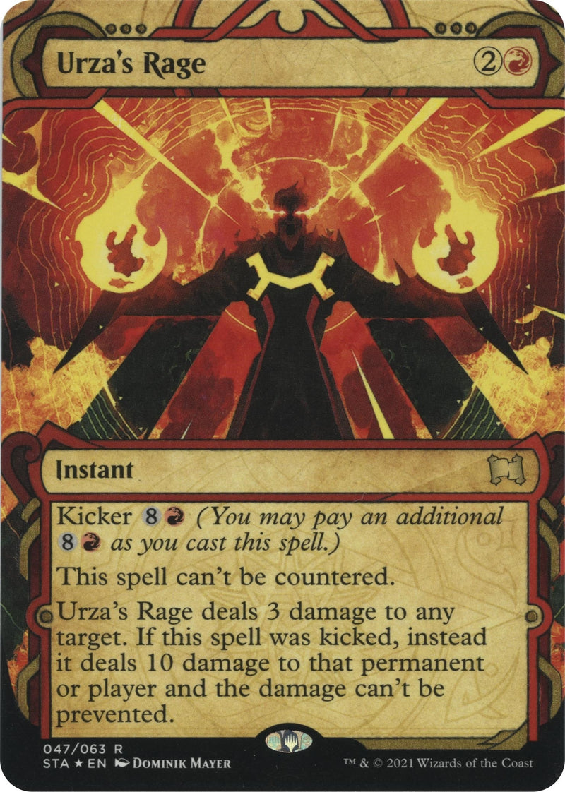 Urza's Rage (Foil Etched) (47) (Strixhaven: Mystical Archives)