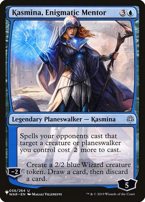Kasmina, Enigmatic Mentor (056/264) (The List Reprints)