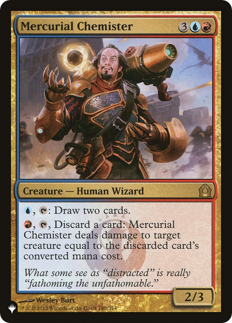 Mercurial Chemister (180/274) (The List Reprints)