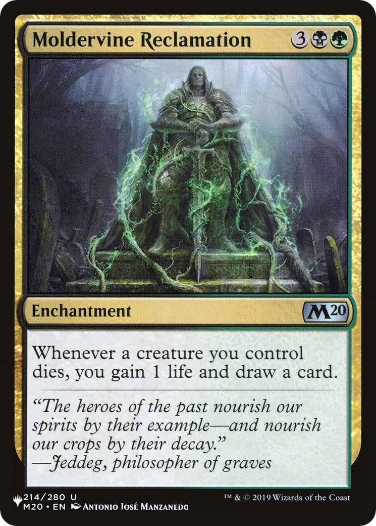 Moldervine Reclamation (214/280) (The List Reprints)