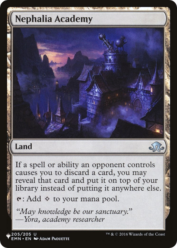 Nephalia Academy (205/205) (The List Reprints)