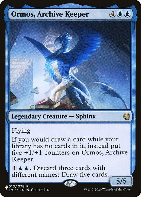 Ormos, Archive Keeper (013/078) (The List Reprints)