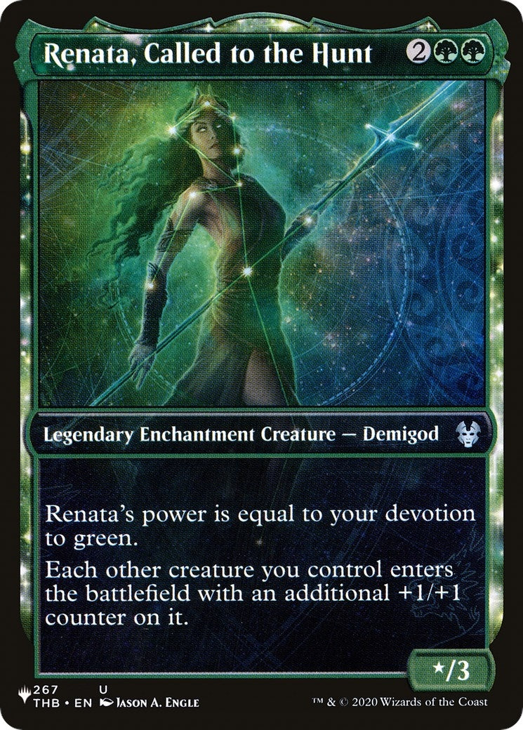 Renata, Called to the Hunt (Showcase) (267/254) (The List Reprints)