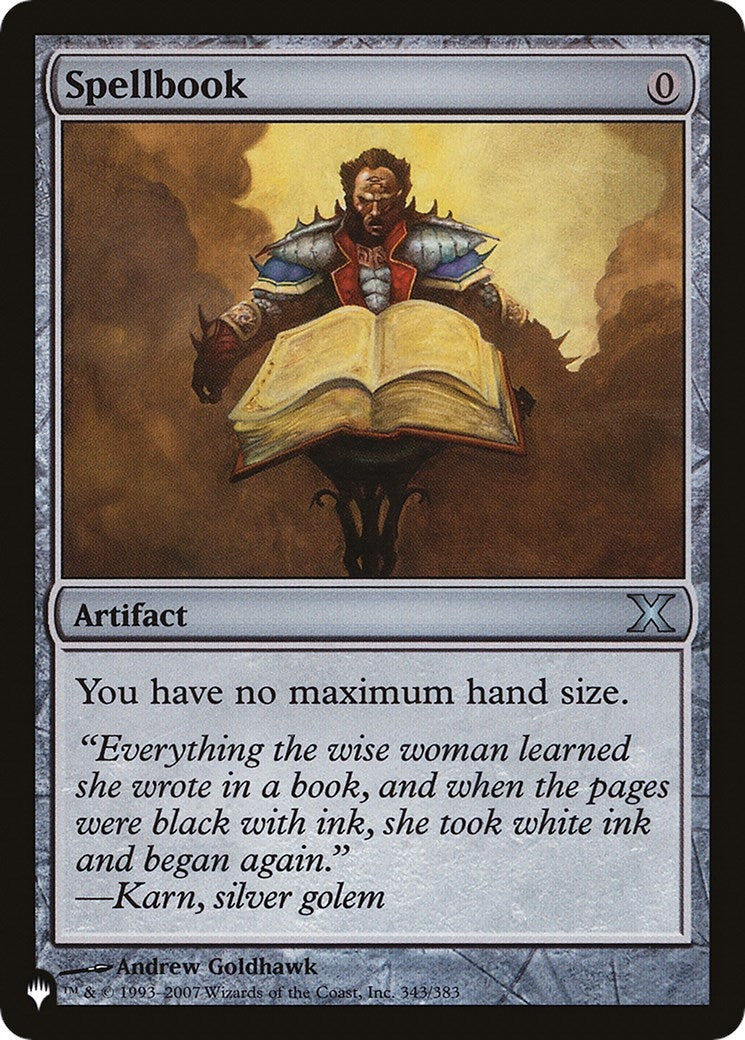 Spellbook (343/383) (The List Reprints)