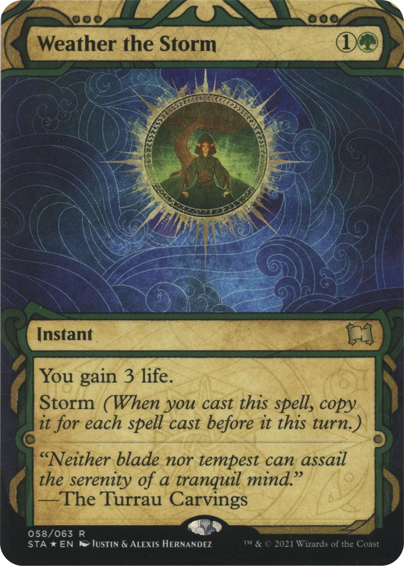 Weather the Storm (Foil Etched) (58) (Strixhaven: Mystical Archives)